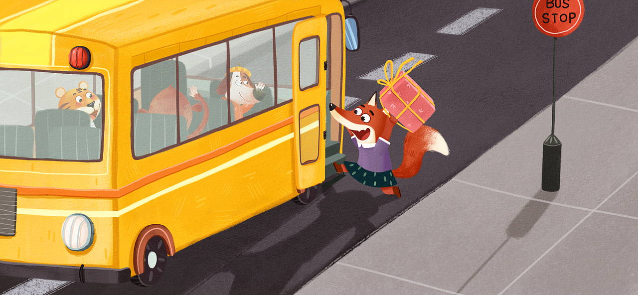 友愛的一天（圖ZMzIwOTA0MzMy） - 繪本 - 站酷設(shè)計師爬行的胖鳥兒原創(chuàng)素材 - 站酷ZCOOL