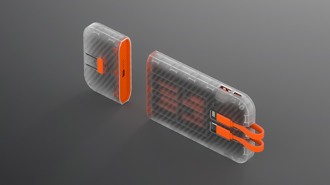 产品渲染_碳纤维纹理充电宝（图ZMzQ4NDc0MjY4） - 产品 - 站酷设计师无为之道原创素材 - 站酷ZCOOL