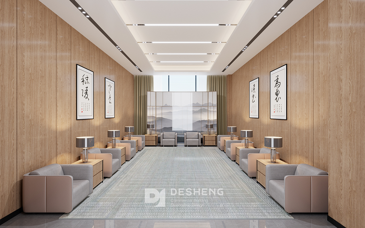 德盛装饰办公装修作品-甄宝实业