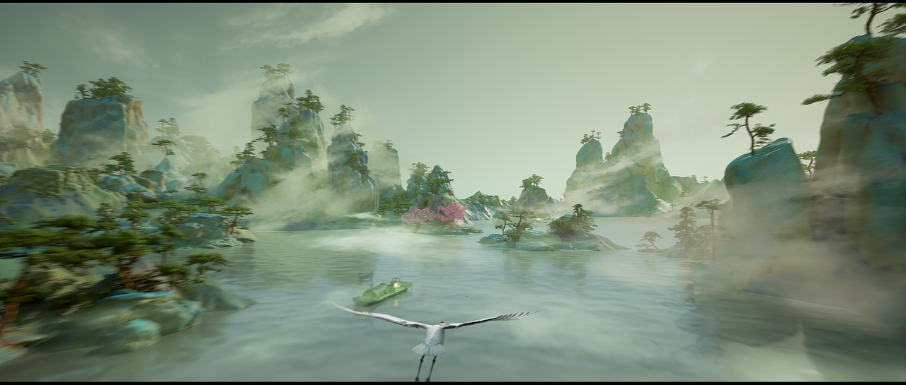 UE练习——且慢,不怎么青绿