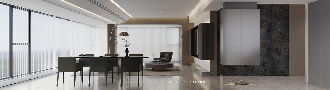 现代极简大平层