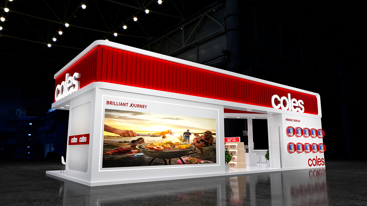 2023 SIAL 展台设计（图ZMzU5MDI5ODM2） - 展陈设计 - 站酷设计师TOUCH拓设空间原创素材 - 站酷ZCOOL