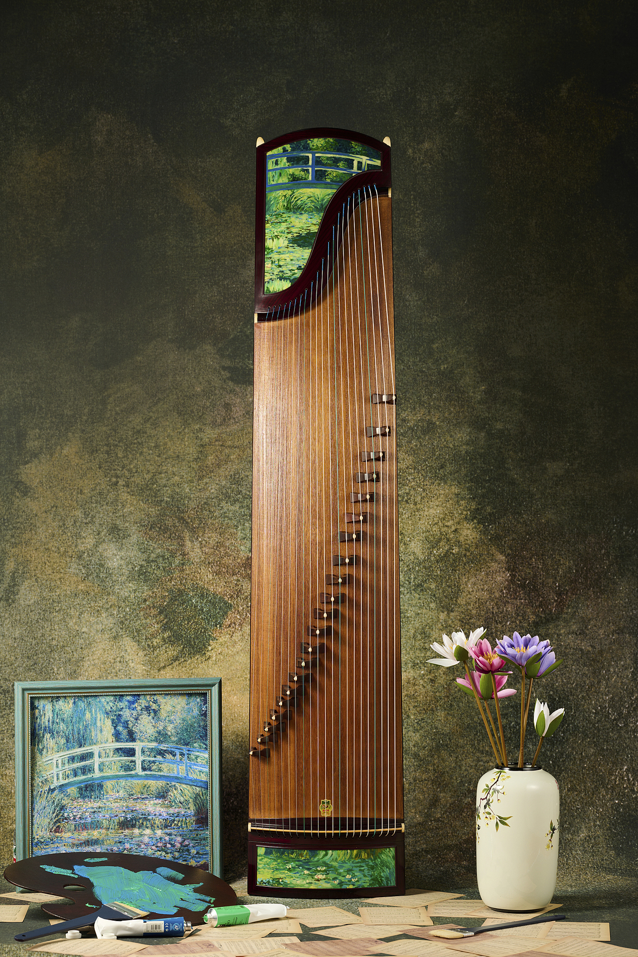 敦煌乐器新品拍摄