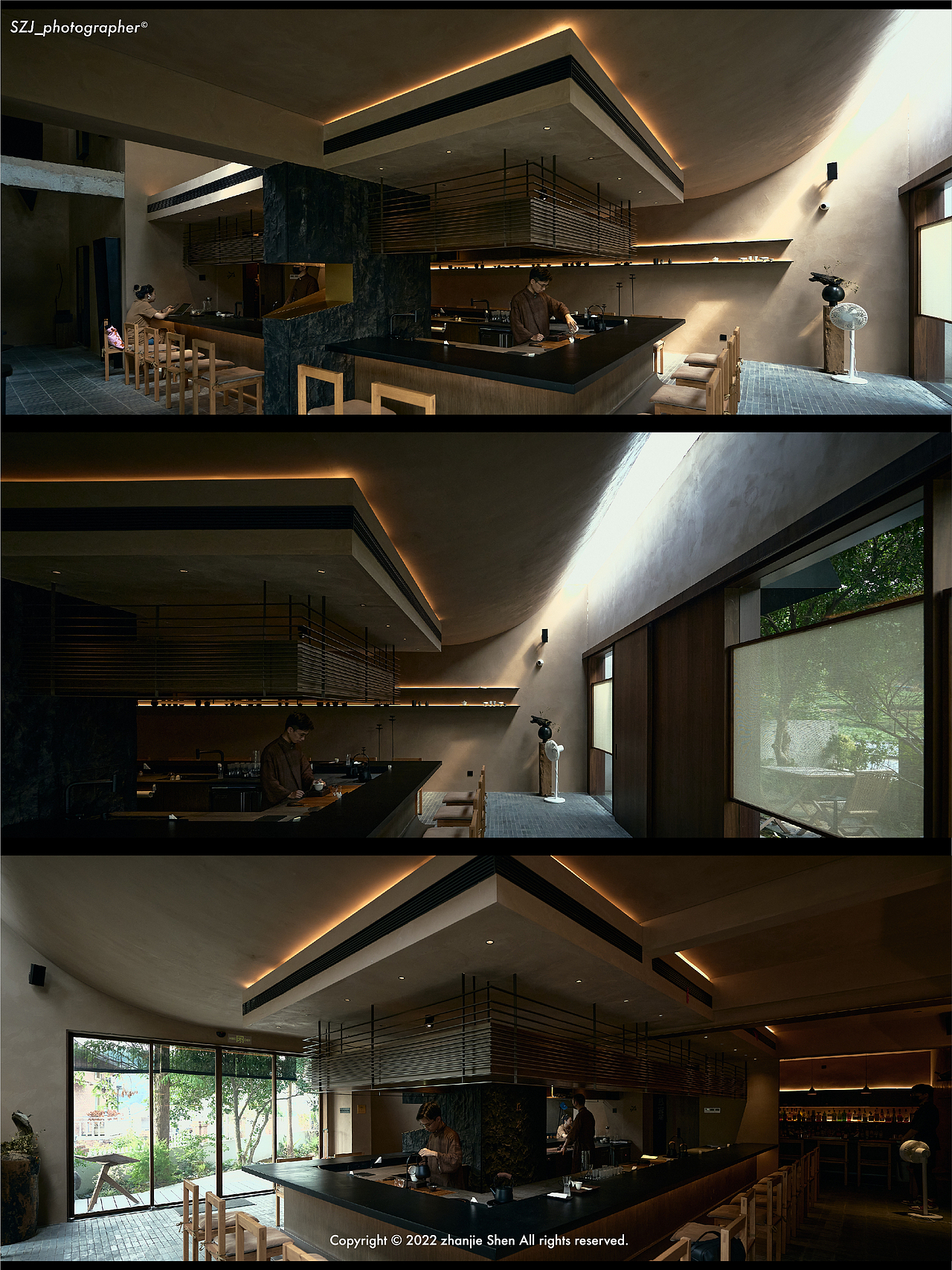 空间摄影案例 | 充满电影感的中式茶空间