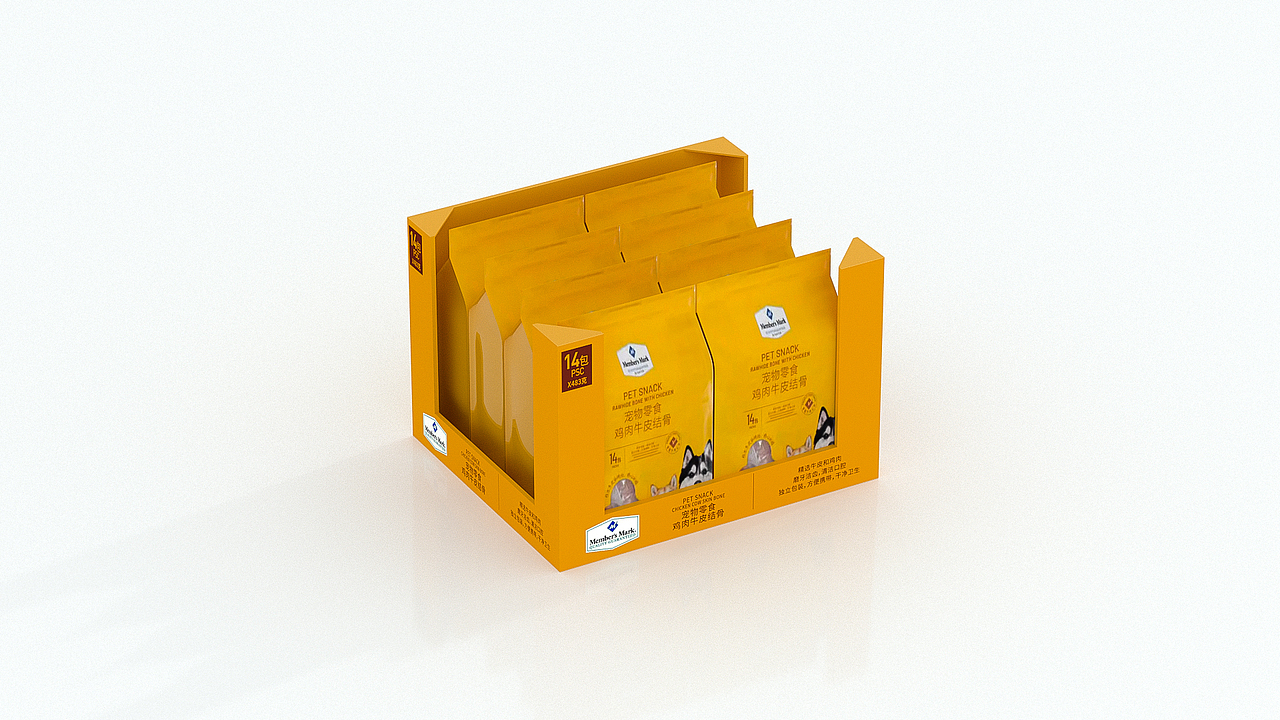 PDQ Pallet Display PDQ展架 宠物零食
