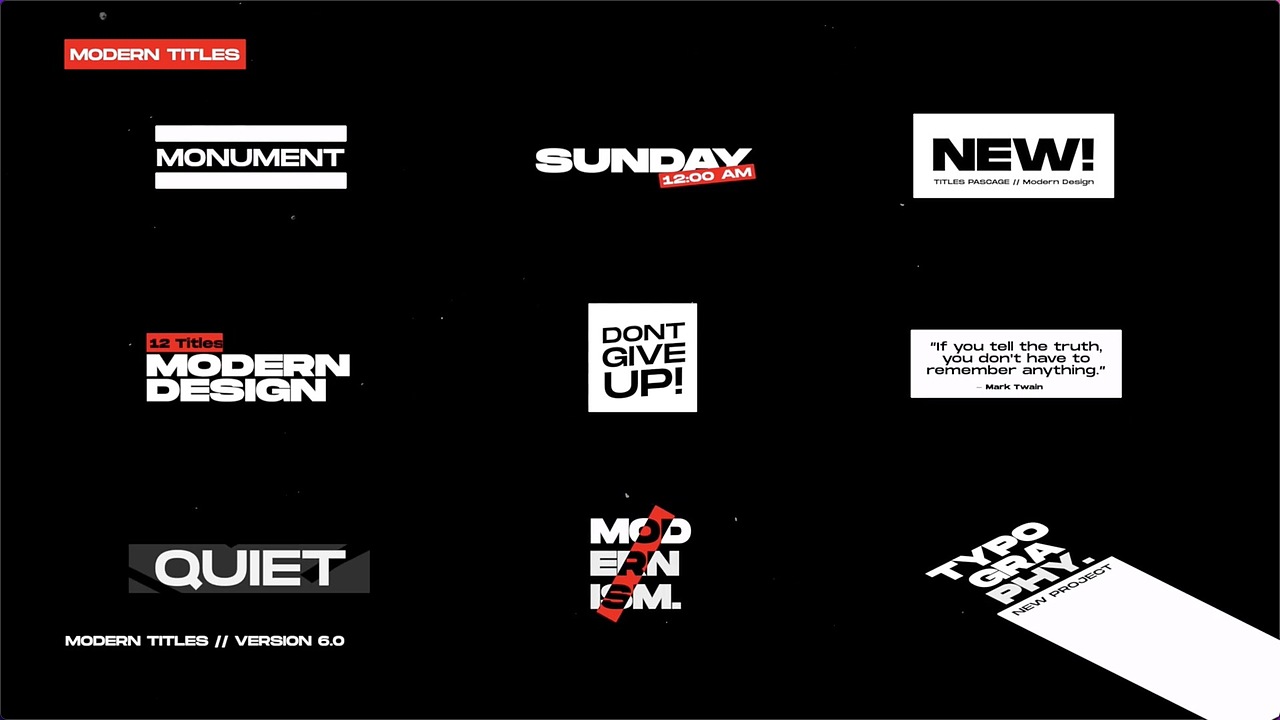 fcpx插件-Modern Titles现代文字标题字幕条动画（图ZMzE3MTYzMTY0） - 其他 - 站酷设计师角落里的艺术家H原创素材 - 站酷ZCOOL