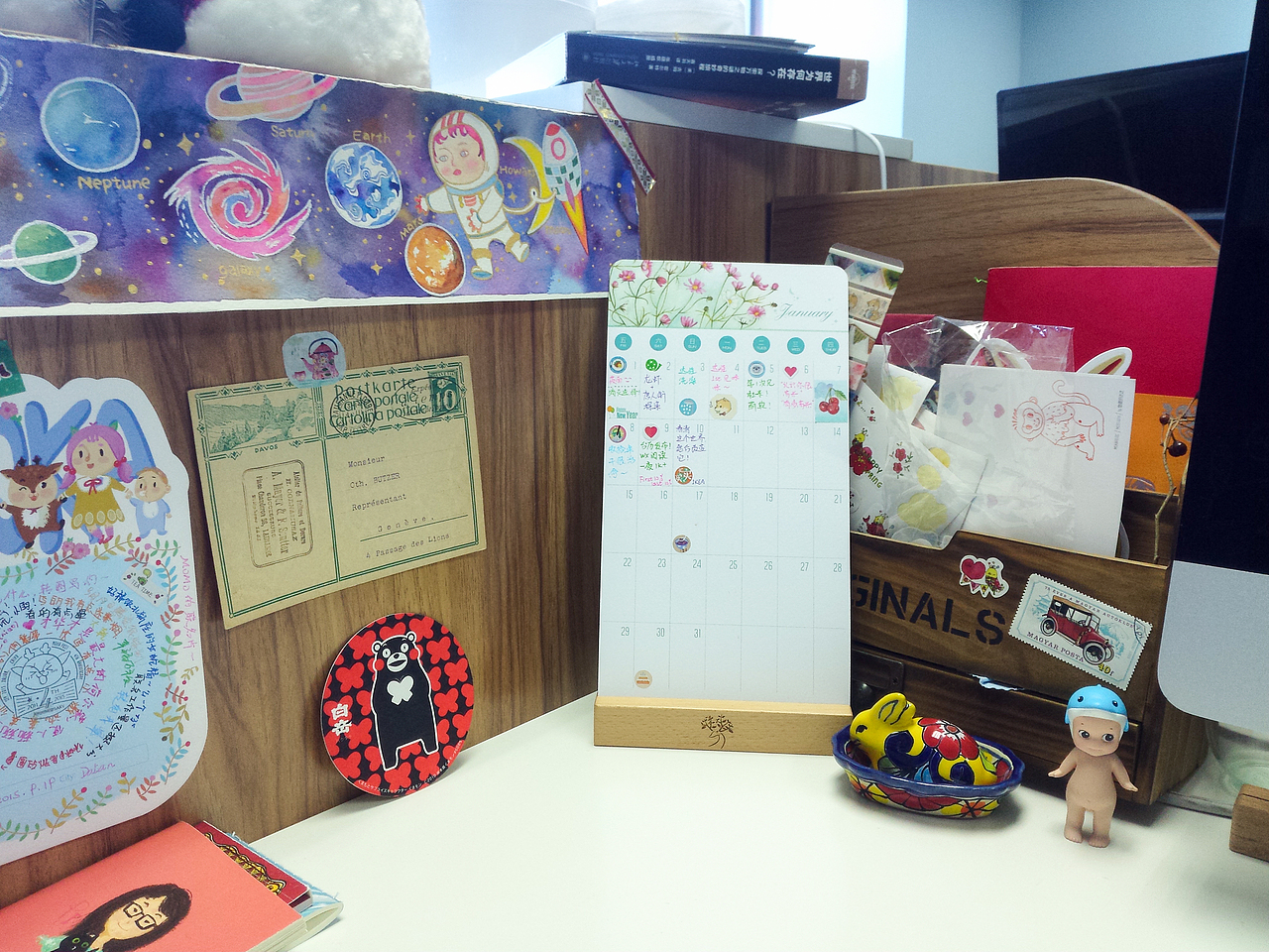 几笔写写画画让每天都多了一点小期待~