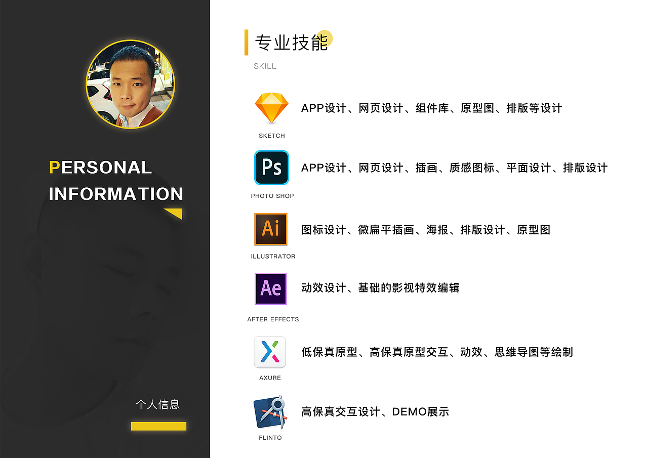 2020个人简历-图文版