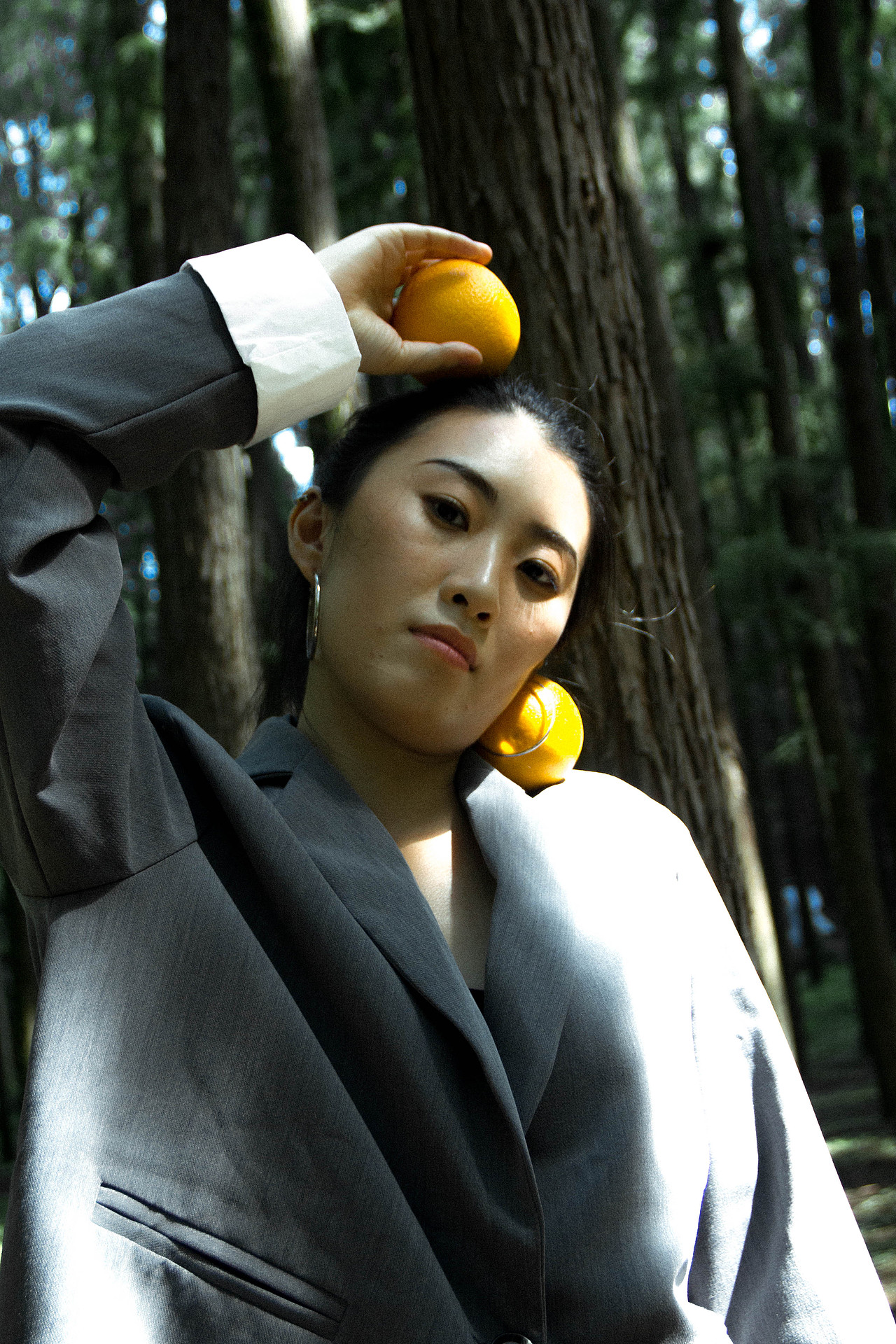 光，落在你脸上