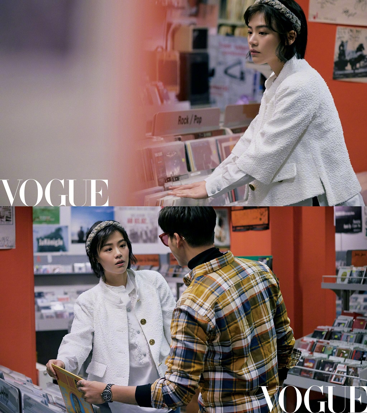 陈伟霆马思纯vogue相遇