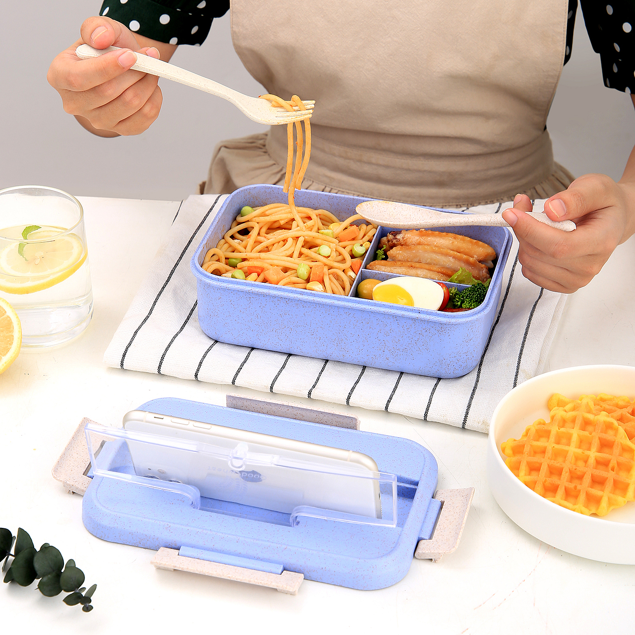 便当盒饭盒 × 静物拍摄×亚马逊拍摄 | 电商产品摄影