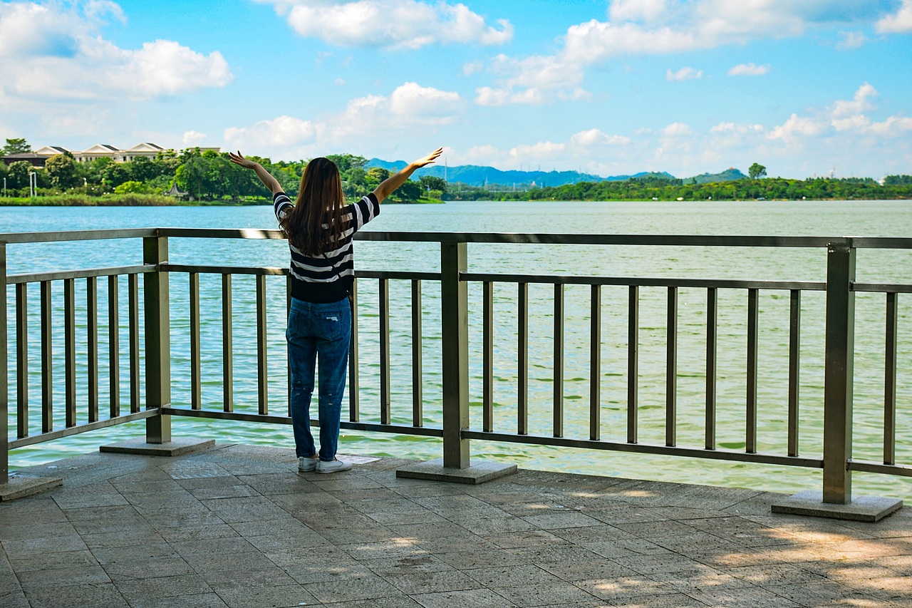 面朝大湖,春暖花开 嘻嘻