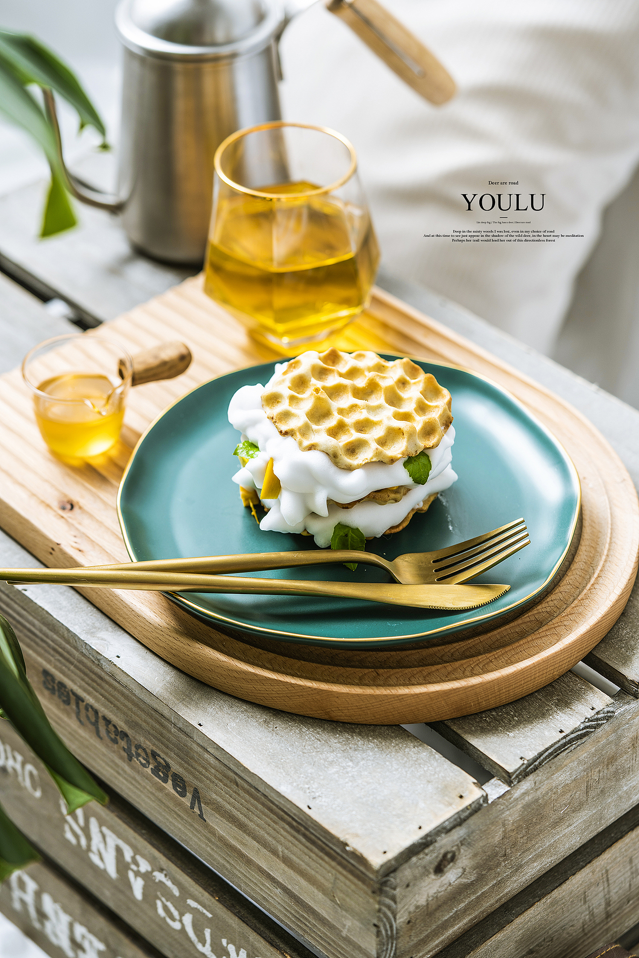 蓝器 ● 食（图ZMTY0NzE1OTI4） - 产品摄影 - 站酷设计师有鹿摄影视觉YOLU原创素材 - 站酷ZCOOL
