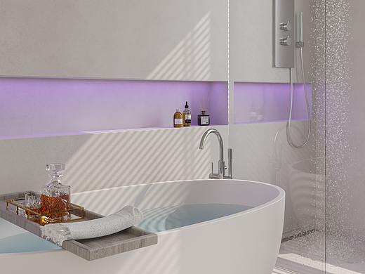 极简奶油风卧室套间