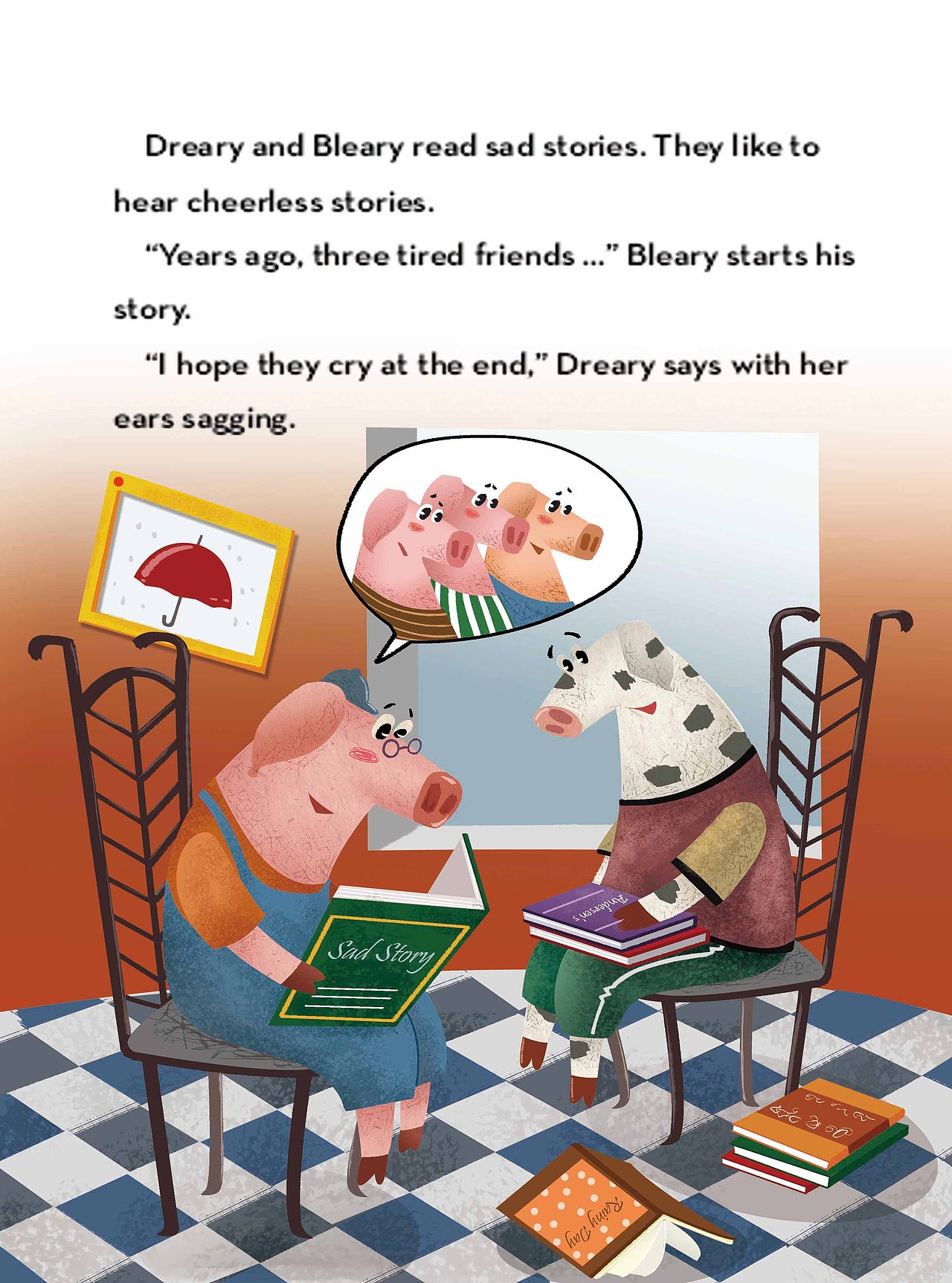 闷闷和呆呆（图ZMTA2Njg4Njky） - 儿童插画 - 站酷设计师罗一酱原创素材 - 站酷ZCOOL