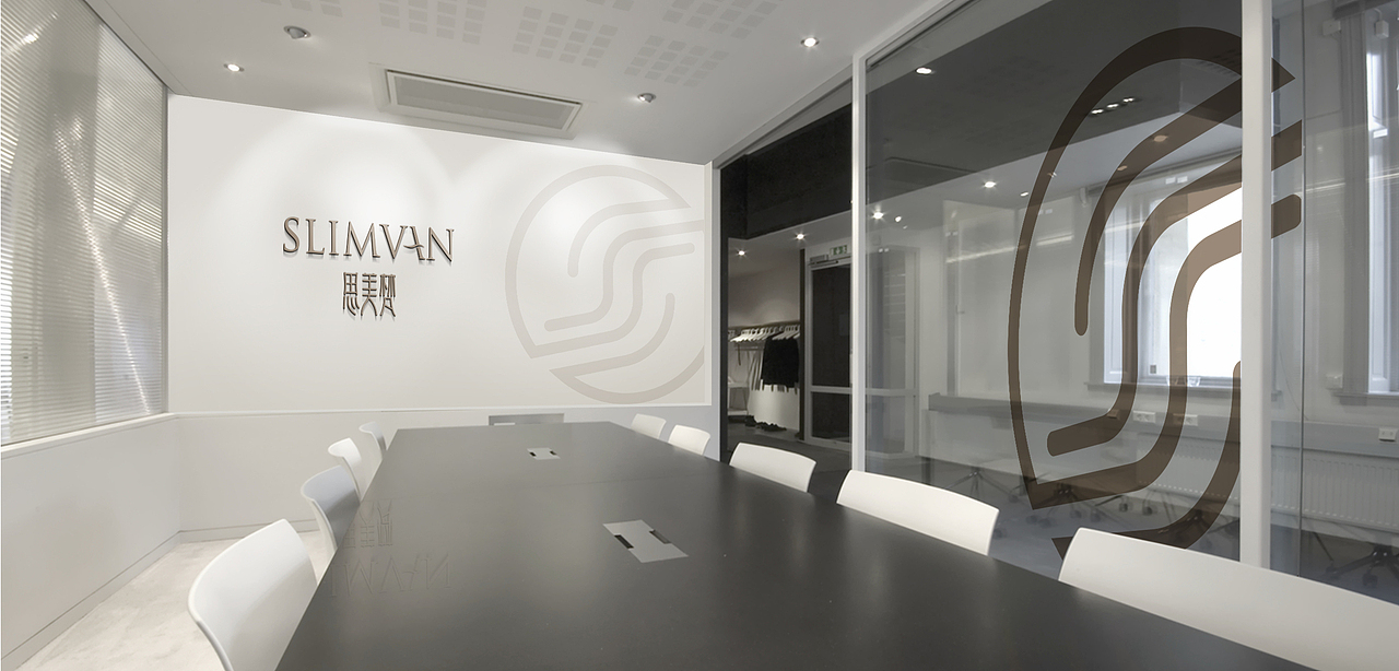 思美梵logo设计/极简/塑身塑性/扁平化