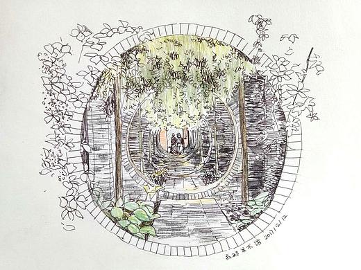 红砖美术馆写生