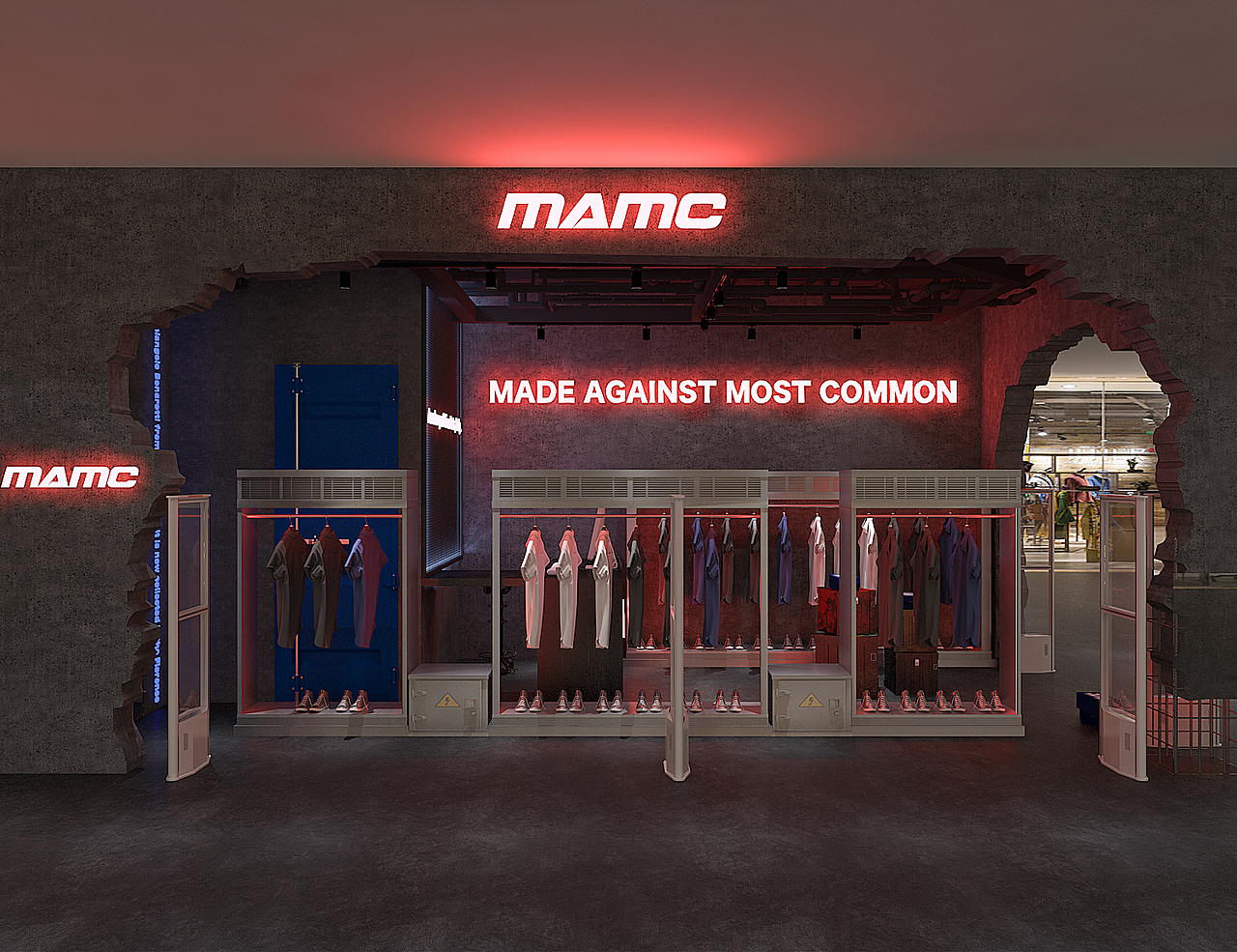 个性服装店（图ZMTY5OTg2NjMy） - 家装设计 - 站酷设计师马玉涛原创素材 - 站酷ZCOOL