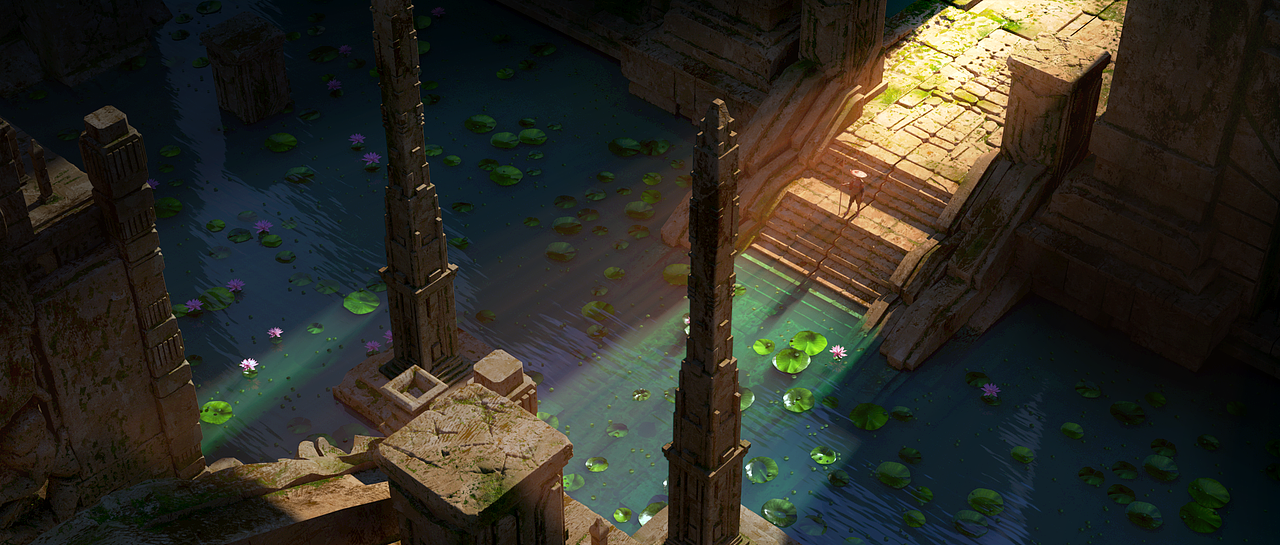 【三维概念场景】旅行家——去未知的世界冒险