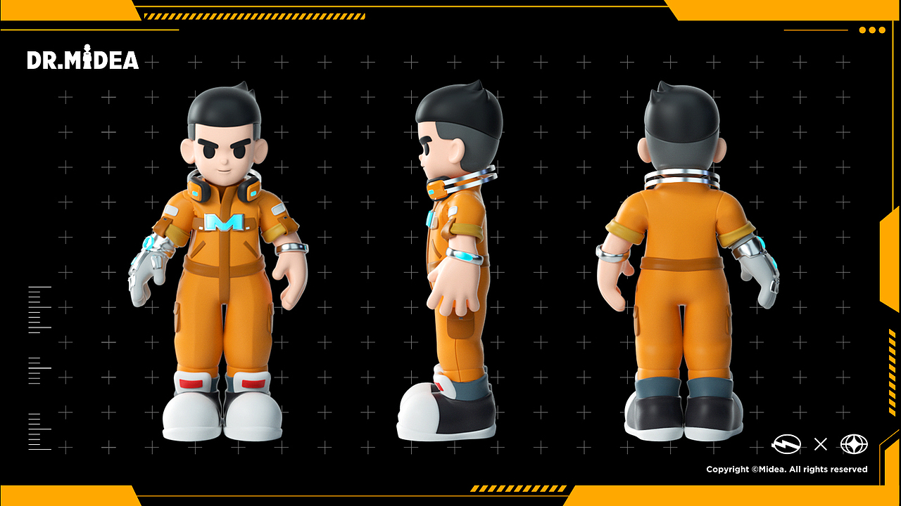 美的《万圣节》IP形象设计