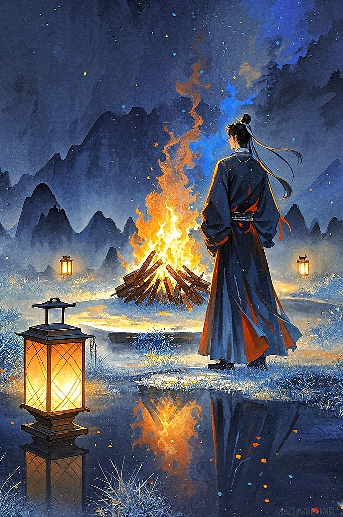 堪图画|一灯续昼