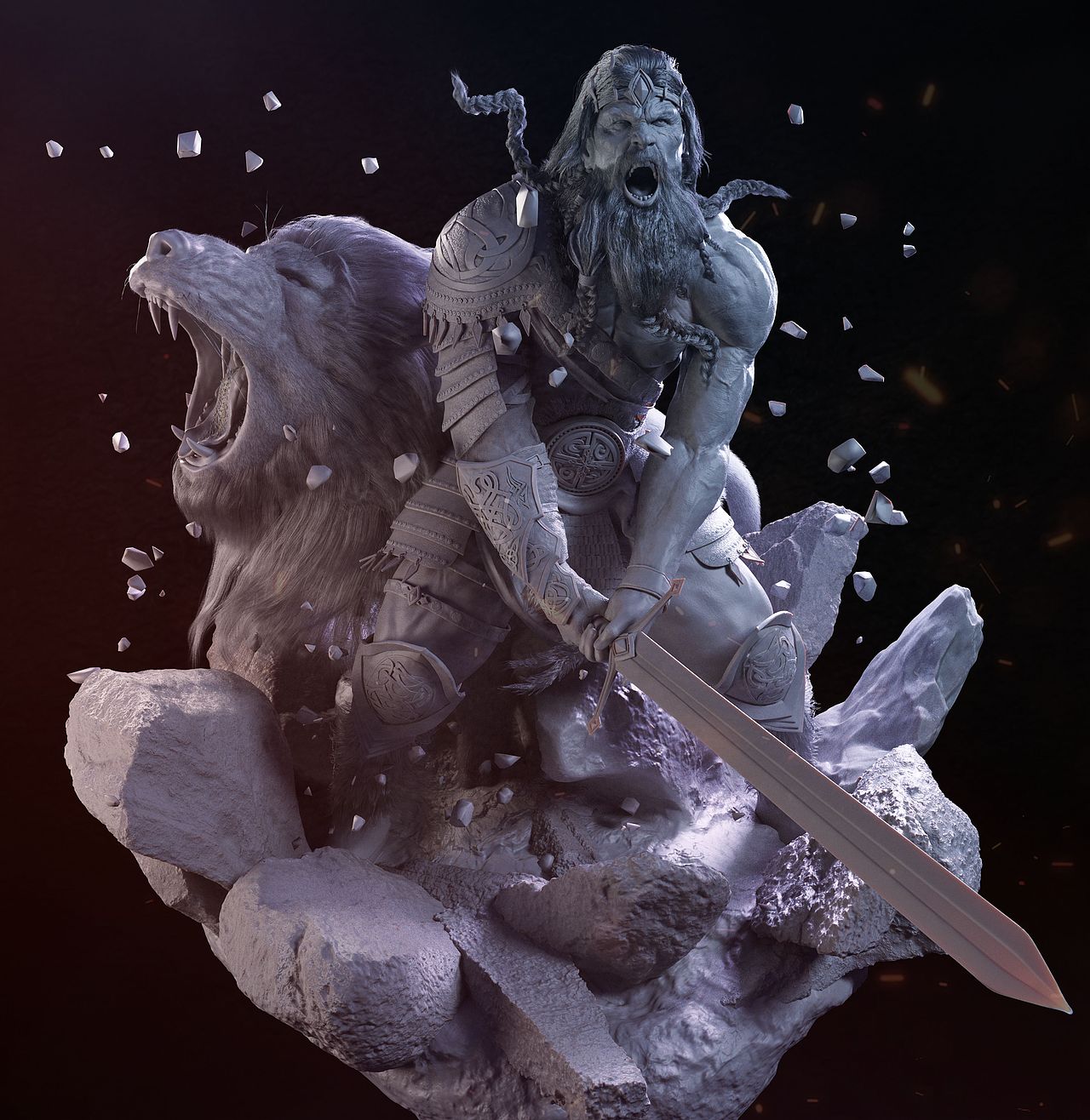 ice protector（图ZMTE1NjQyMDAw） - 人物/生物 - 站酷设计师Fillxyz原创素材 - 站酷ZCOOL