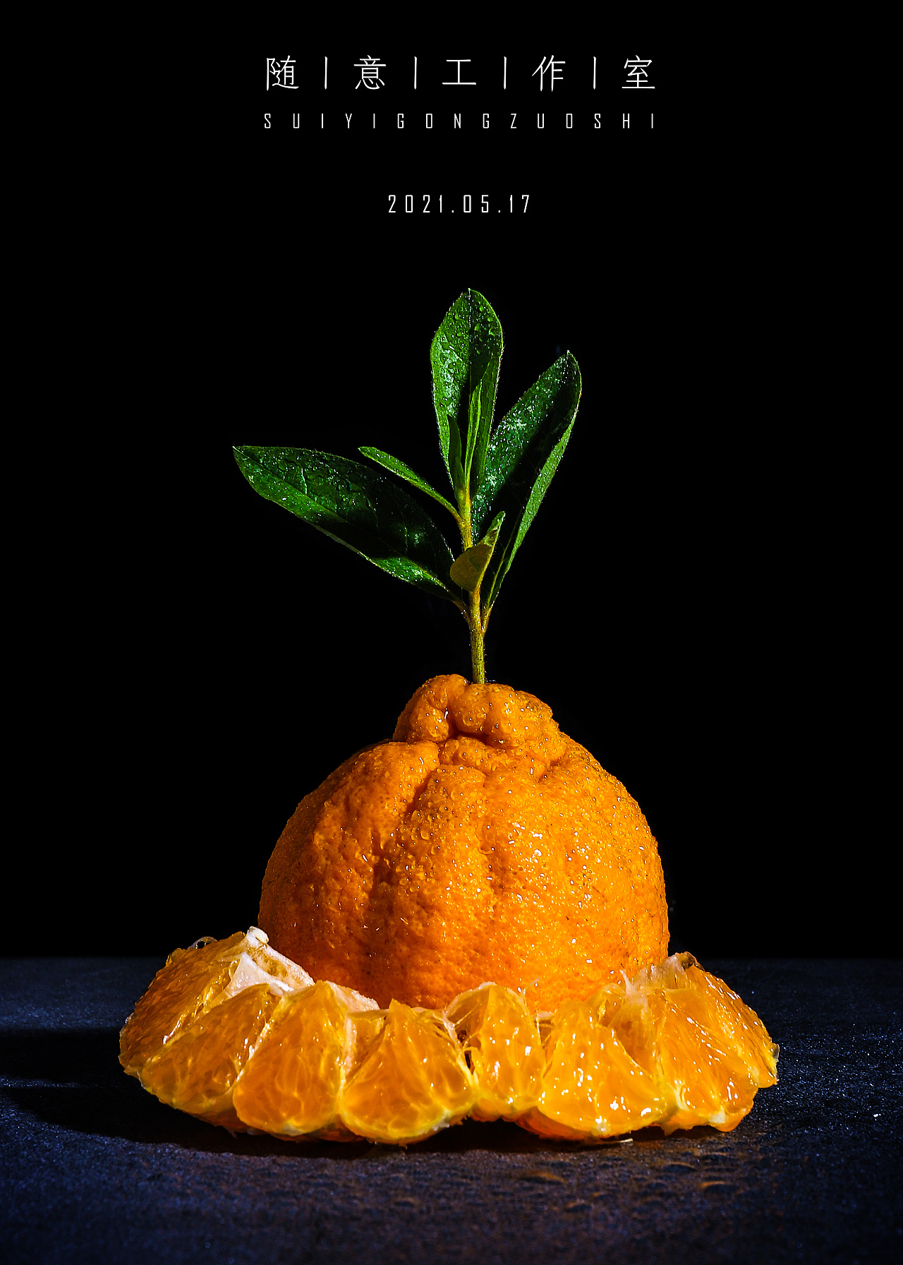 橘子图摄影作品图片