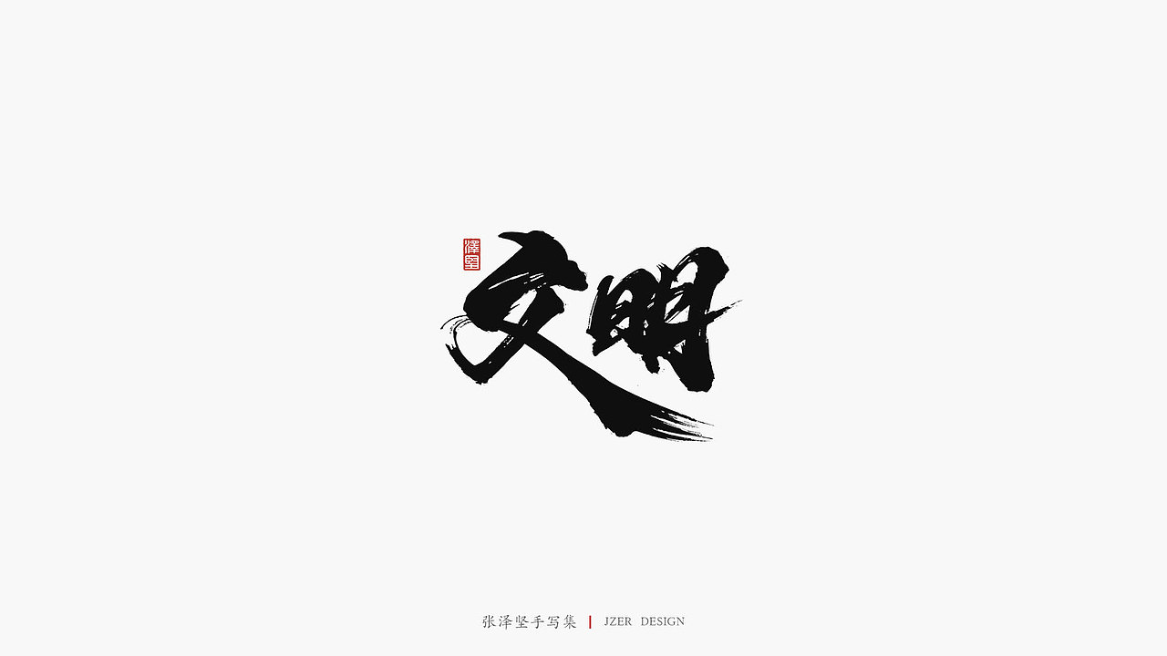 张泽坚 | 手写集