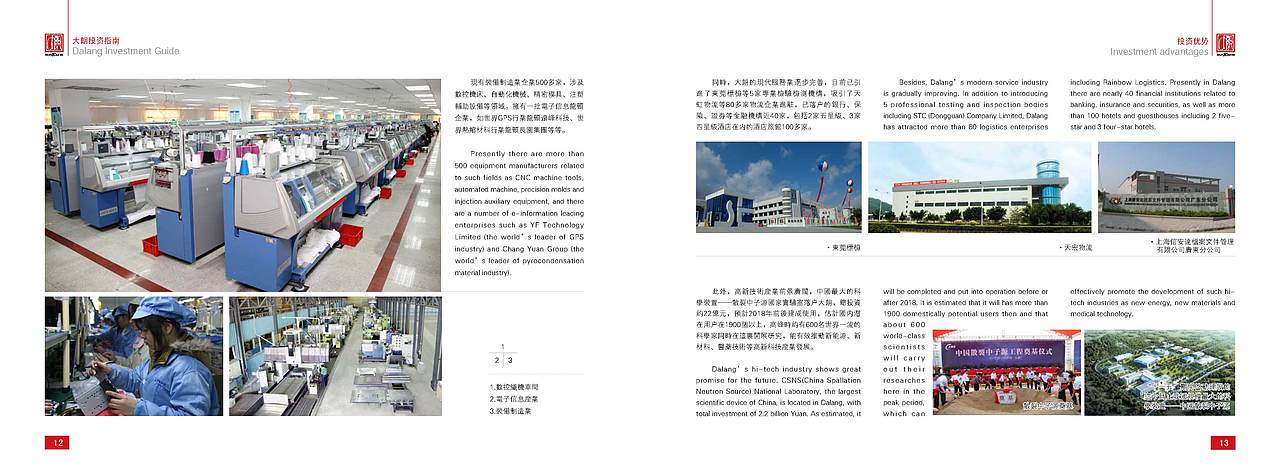 大朗投资指南画册