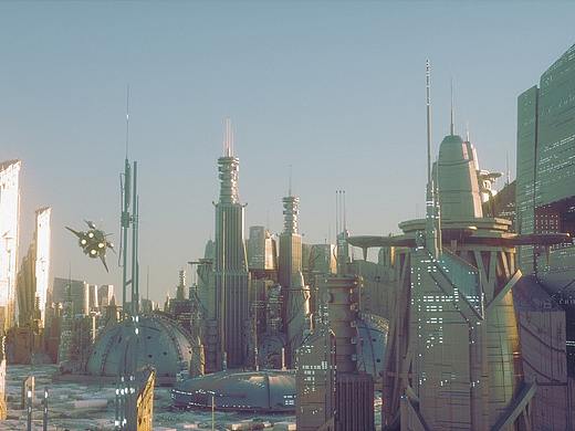 进阶项目——C4D+Octane制作大型未来科幻城市场景+渲染