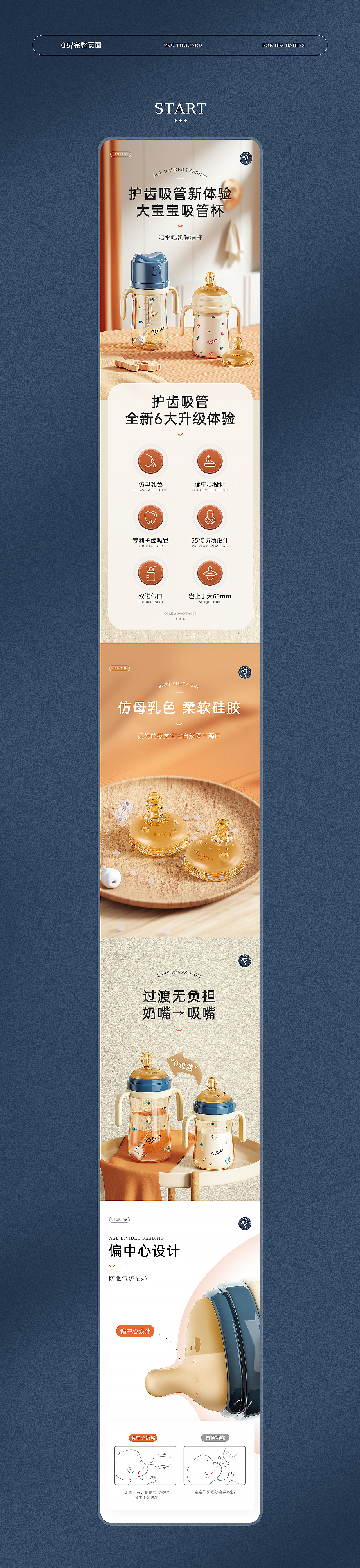 【小土豆母婴】水杯详情页合集