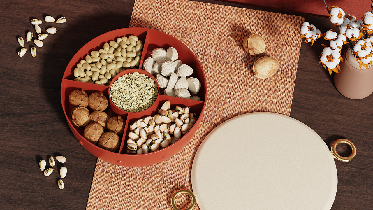 一见如鼓 糖果盒设计