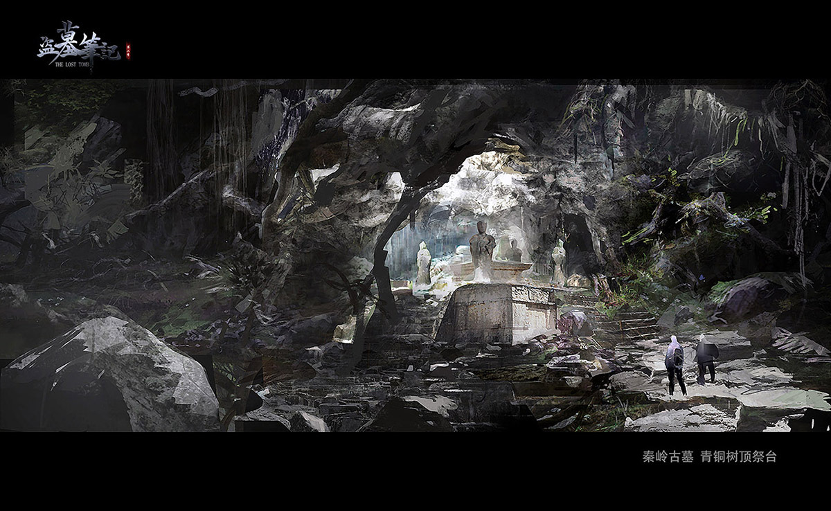 盗墓笔记 Ⅱ|插画|概念设定|happing321 - 原创作品 - 站酷 (zcool)