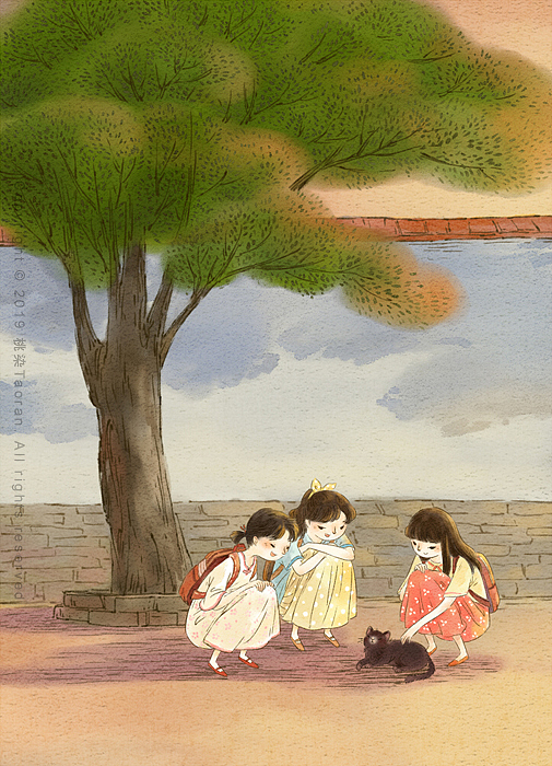 《架花》（图ZMjAyMzYyOTc2） - 儿童插画 - 站酷设计师桃染Lin原创素材 - 站酷ZCOOL