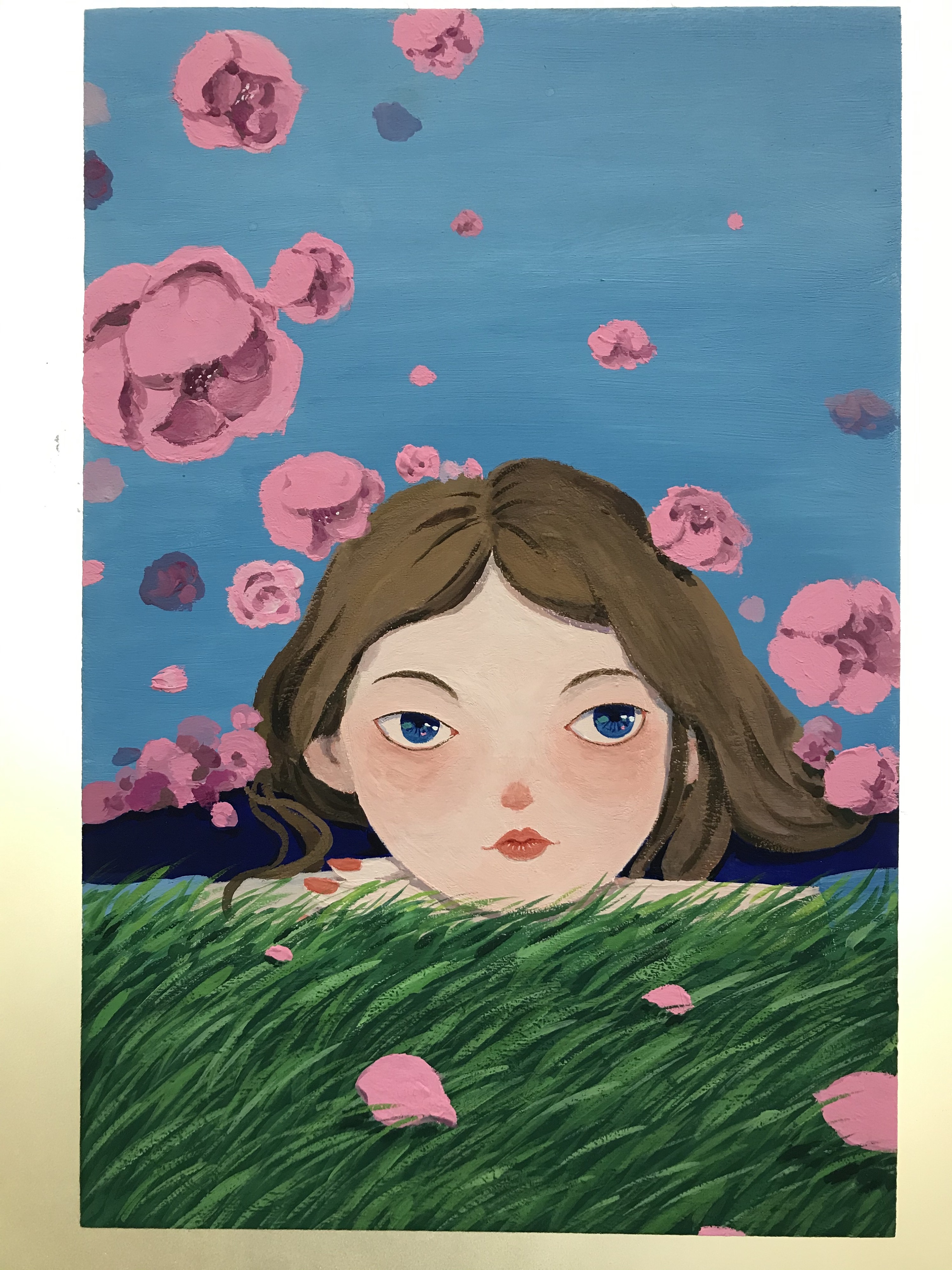 木板水粉|插画|商业插画|yoon意逝 - 原创作品 - 站酷 (zcool)