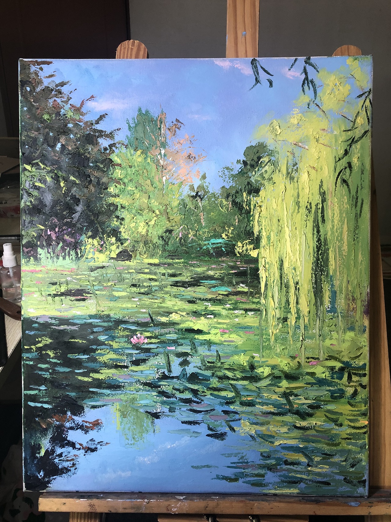 油画棒莫奈花园（图ZMTkyNDI2Nzgw） - 绘画 - 站酷设计师木下彩铅原创素材 - 站酷ZCOOL