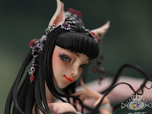 SK糖王 | 翻糖人偶作品 <狐仙 >