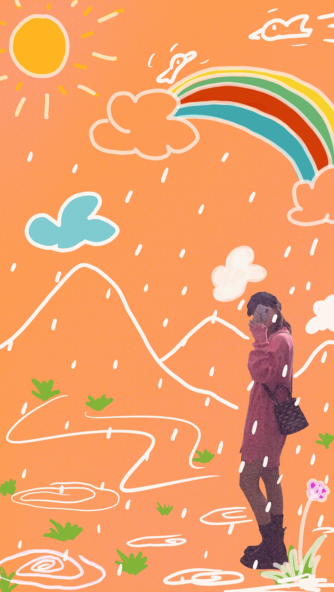 给自己画个背景