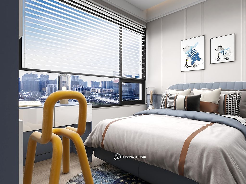 90空间设计∣136㎡清浅朴素的家,温馨舒适充满情调