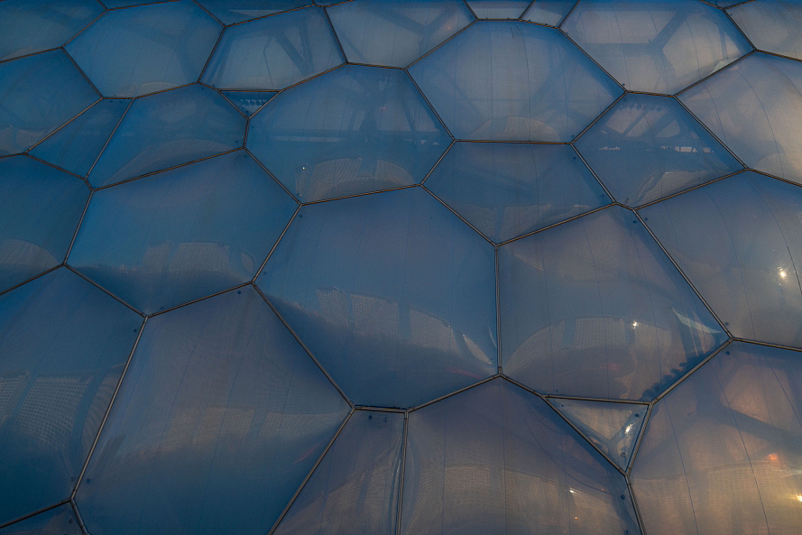 北京|水立方（图ZMzMzODEzOTY4） - 环境/建筑摄影 - 站酷设计师圆木啊啊原创素材 - 站酷ZCOOL