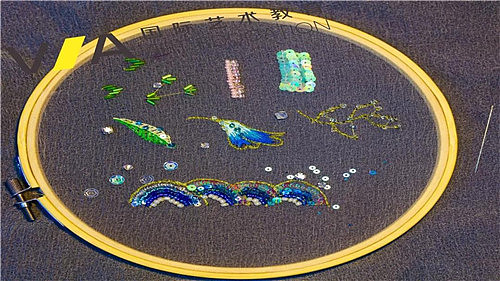 《延禧攻略》魏璎珞的针法，VA艺术留学Alice老师绣法（图ZMTI5MTk4NDAw） - 其他手工艺 - 站酷设计师VA国际艺术教育原创素材 - 站酷ZCOOL