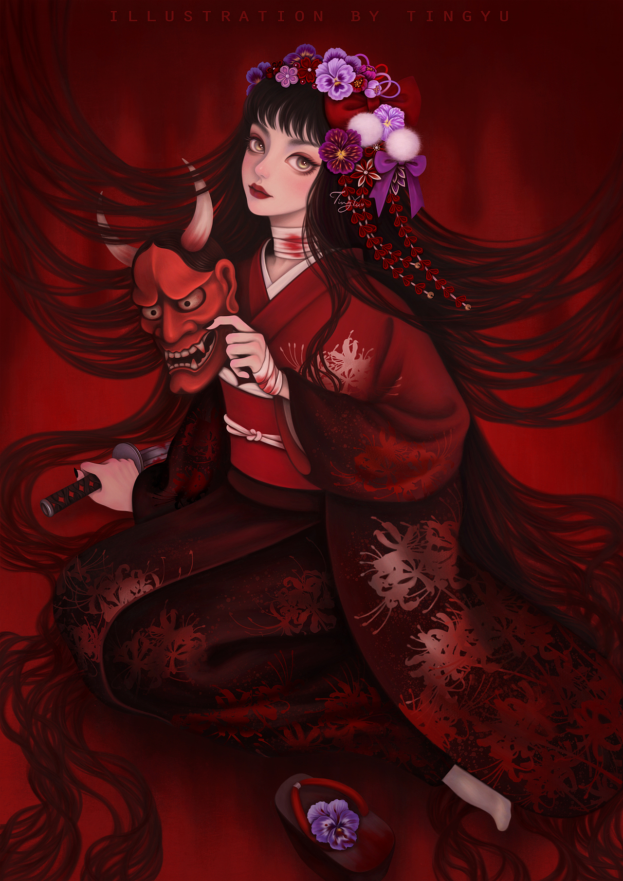 梦の彼岸（图ZMjQzMTY4NjA0） - 商业插画 - 站酷设计师汀屿TingYu原创素材 - 站酷ZCOOL