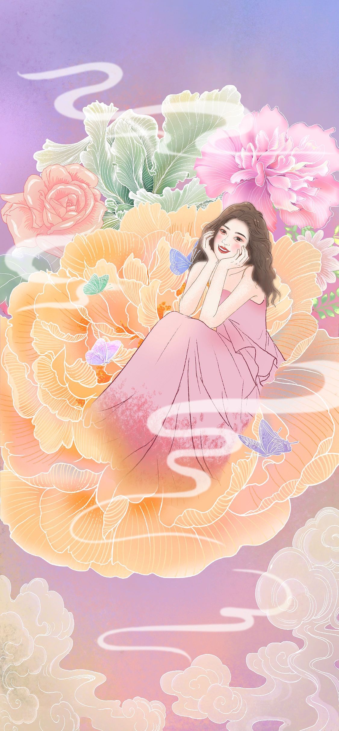 妇女节海报（图ZMzMzNjczNjQw） - 商业插画 - 站酷设计师雅君呀原创素材 - 站酷ZCOOL