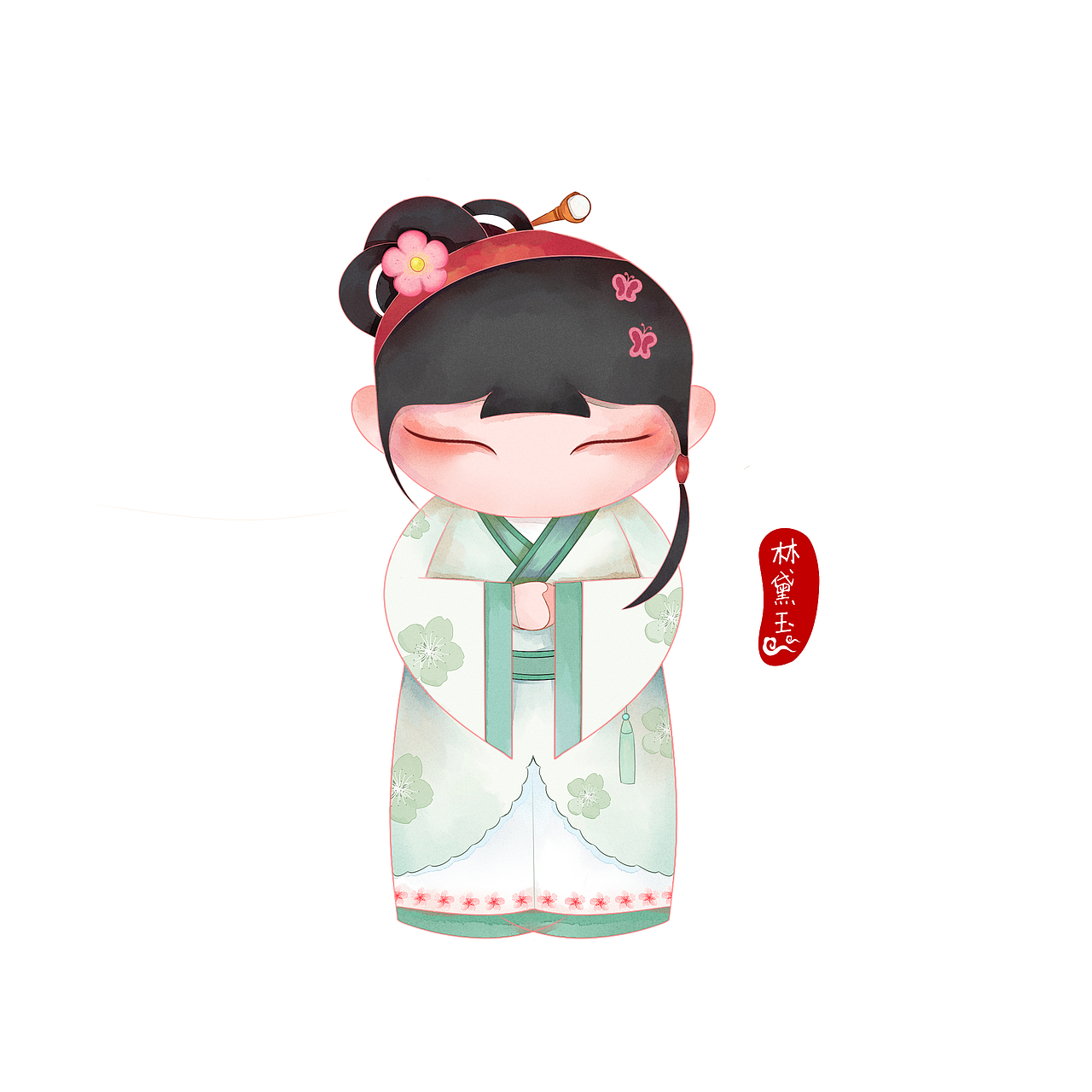 红楼梦q版人物（图ZMTM4NzQwMjA0） - 创作习作 - 站酷设计师养猪一把手原创素材 - 站酷ZCOOL