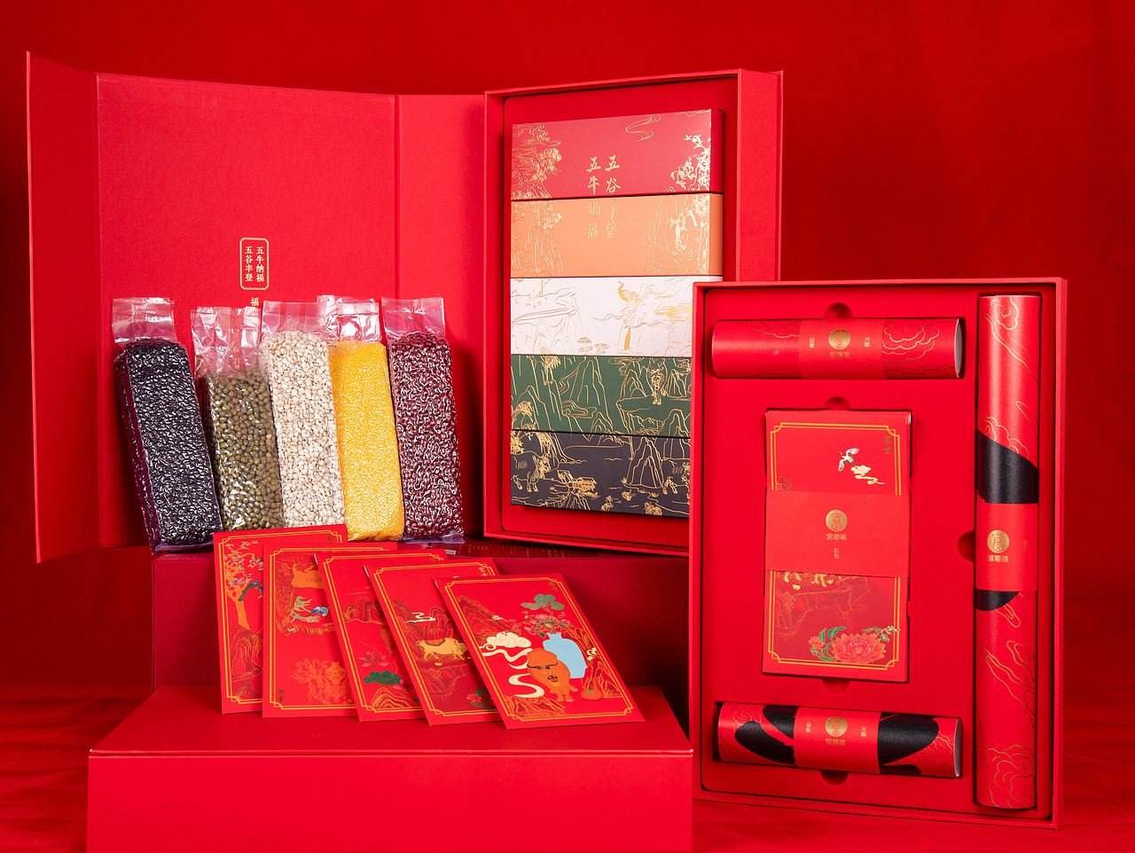 牛年礼盒 牛年红包设计（图ZMjM0OTUzNzE2） - 包装 - 站酷设计师cocobaby_x原创素材 - 站酷ZCOOL