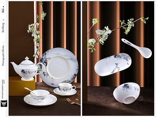 「陶瓷餐具」云层深处有一家博物馆陈列着彩色の温柔