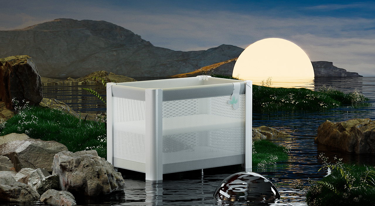 C4D场景搭建渲染练习NO1