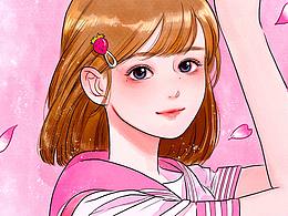 服装，美女