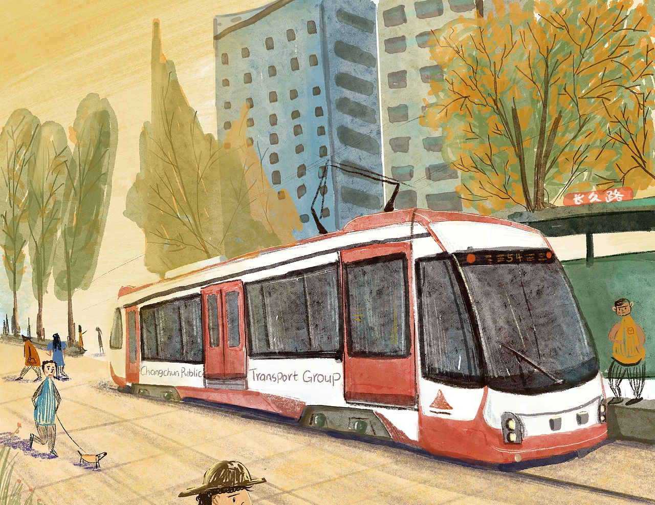 长春-长久路站（图ZMzAzNTcxNzQ0） - 创作习作 - 站酷设计师一直在努力的子毅原创素材 - 站酷ZCOOL