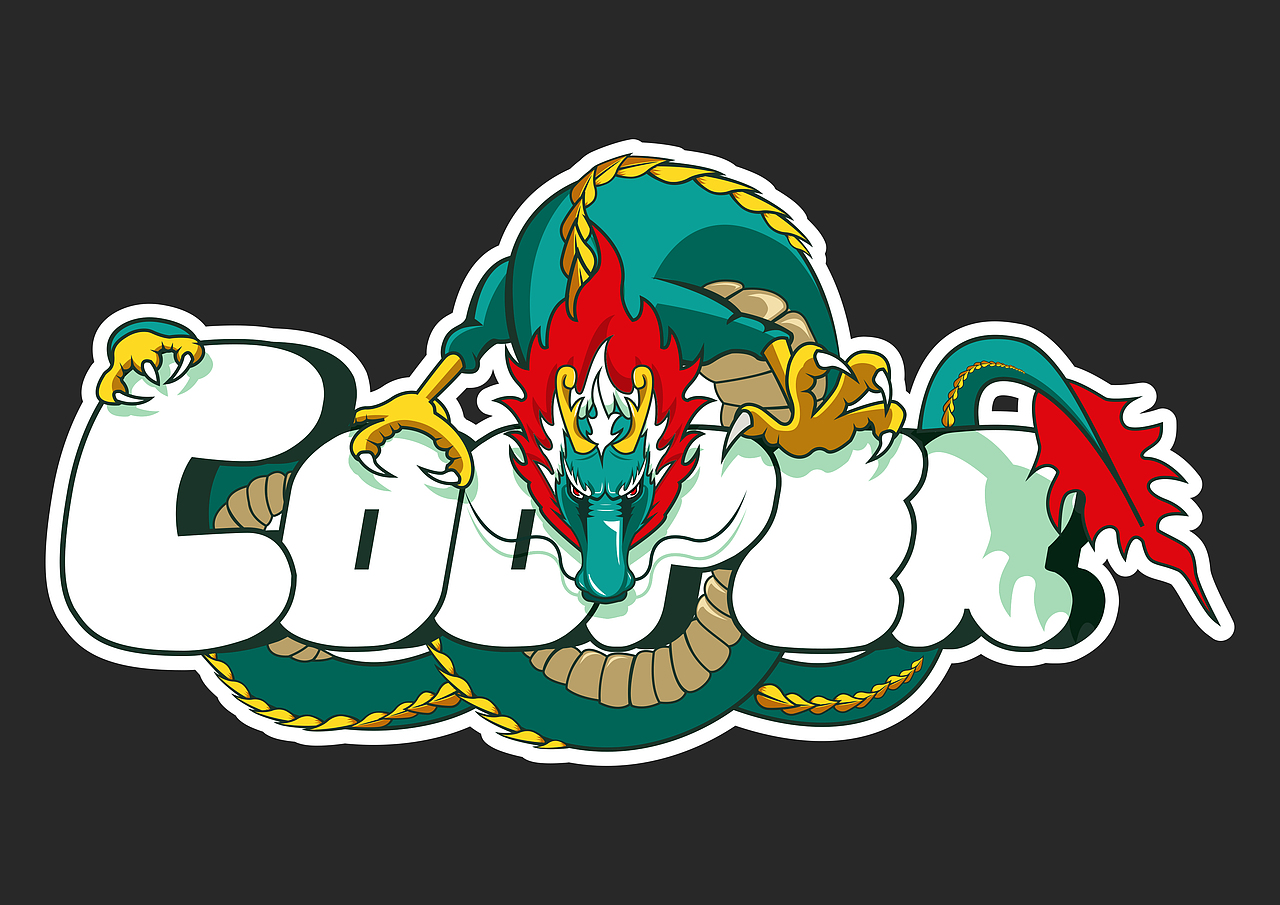 练习画龙（图ZNTQ5NzAyNjA=） - 商业插画 - 站酷设计师cooperyc原创素材 - 站酷ZCOOL